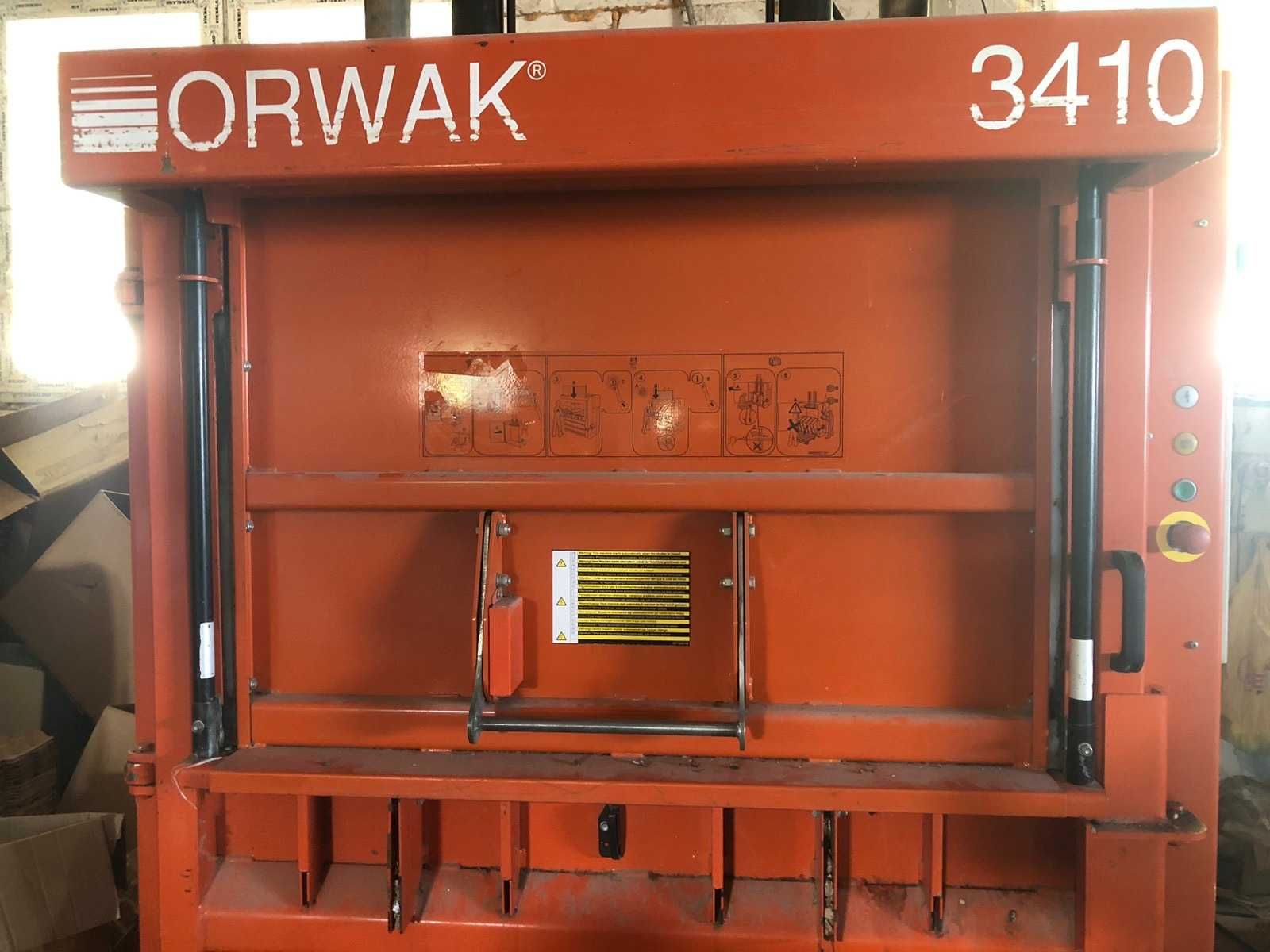 Продам прес для вторсировини Orwak 3410