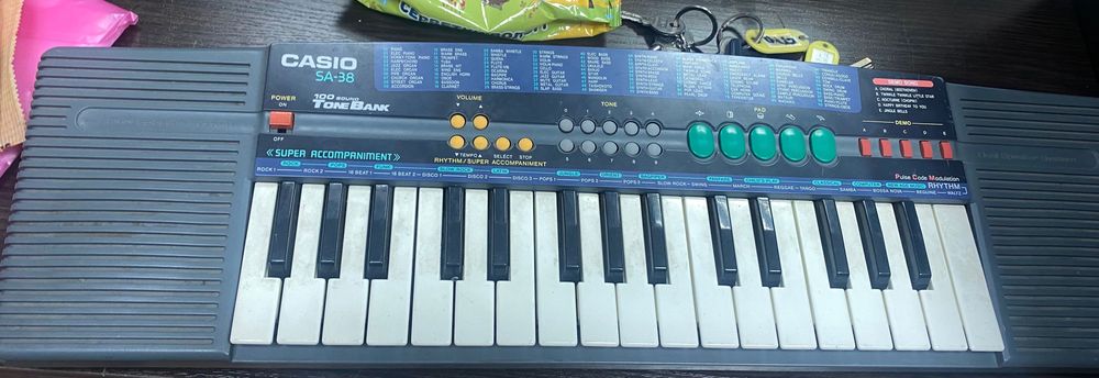 Casio SA-38 игрушка синтезатор