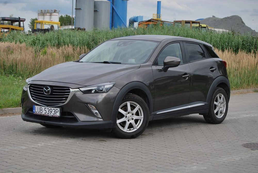 Mazda CX-3 GWARANCJA, 2016r, 1.5 Diesel, Bogate wyposażenie, Świetnie utrzymana!