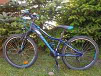 Rower Kross Hexagon 1.0 24", alu, 18 biegów, Schwalbe, Shimano Tourney