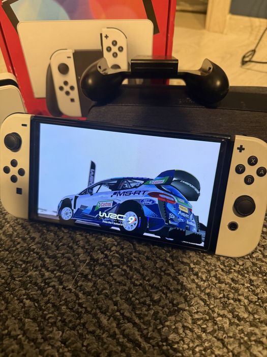 Nintendo switch oled  biała