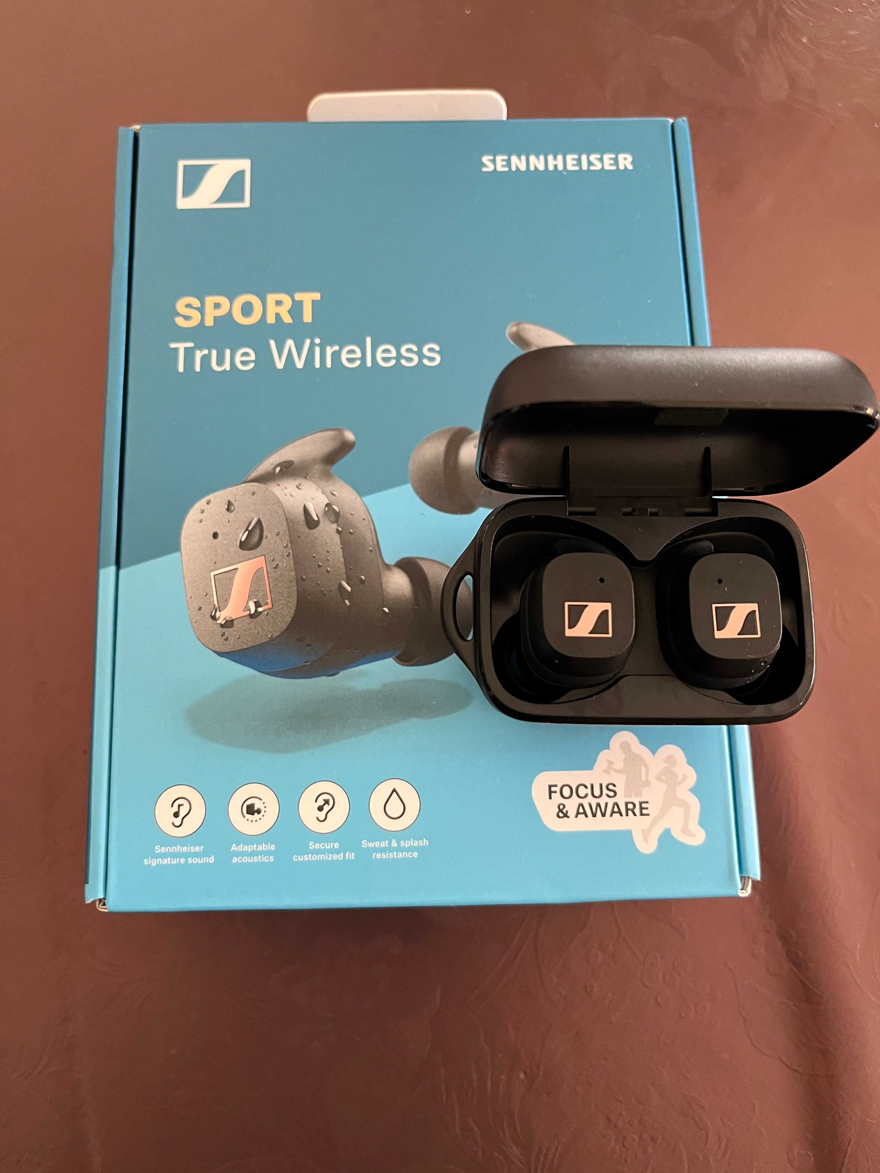 Baratos  Qualidade de som  Sennheiser Auriculares  Sport True Wireless