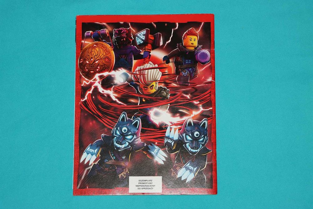 Lego Ninjago Dragons Rising - ALBUM na NAKLEJKI