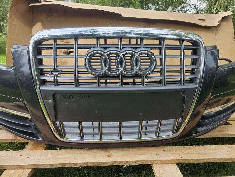 Zderzak przód przedni Audi A6 C6 spryski grill LZ7Q