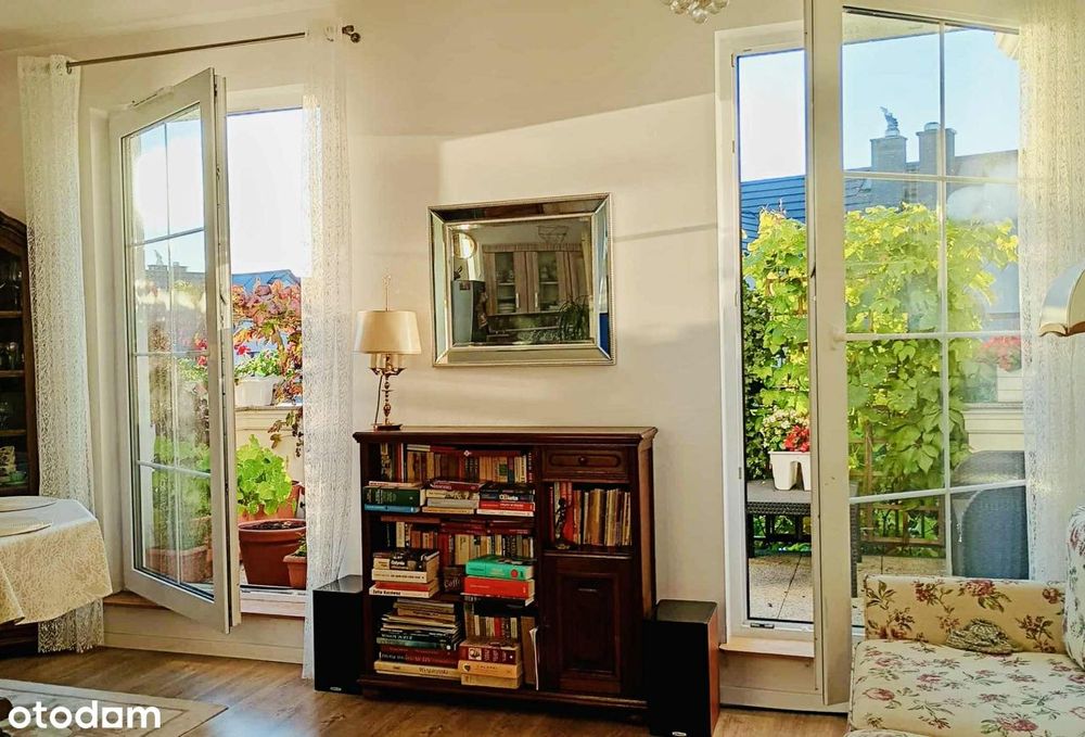 Gotowy apartament w Ogrodach Tesoro, 56m, dwa balkony