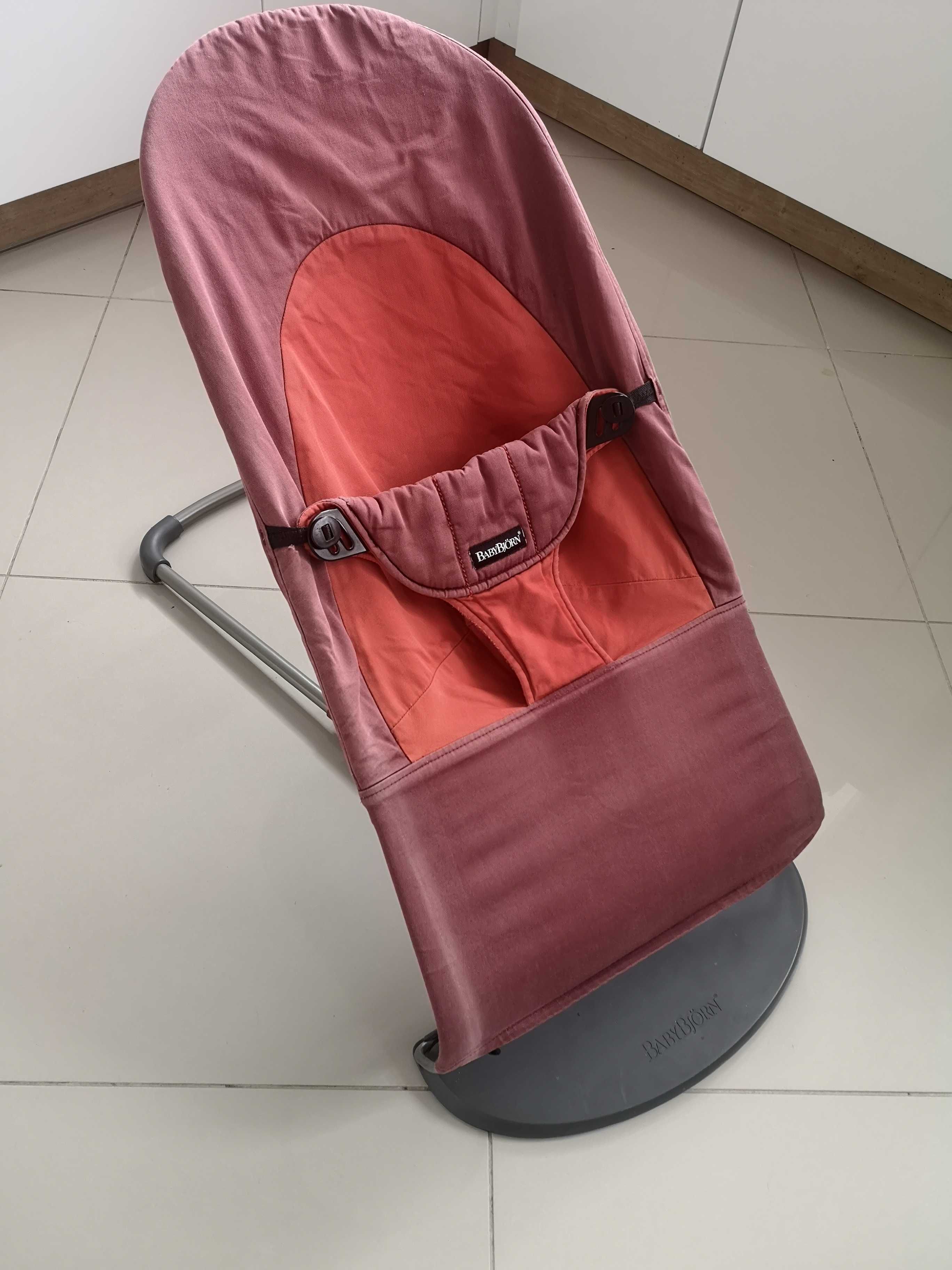 Leżaczek babybjorn 2 pokrowce