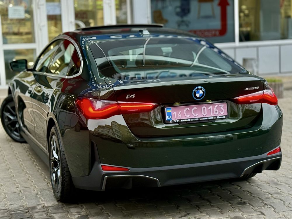 BMW i4 2024 запас хода 550 км