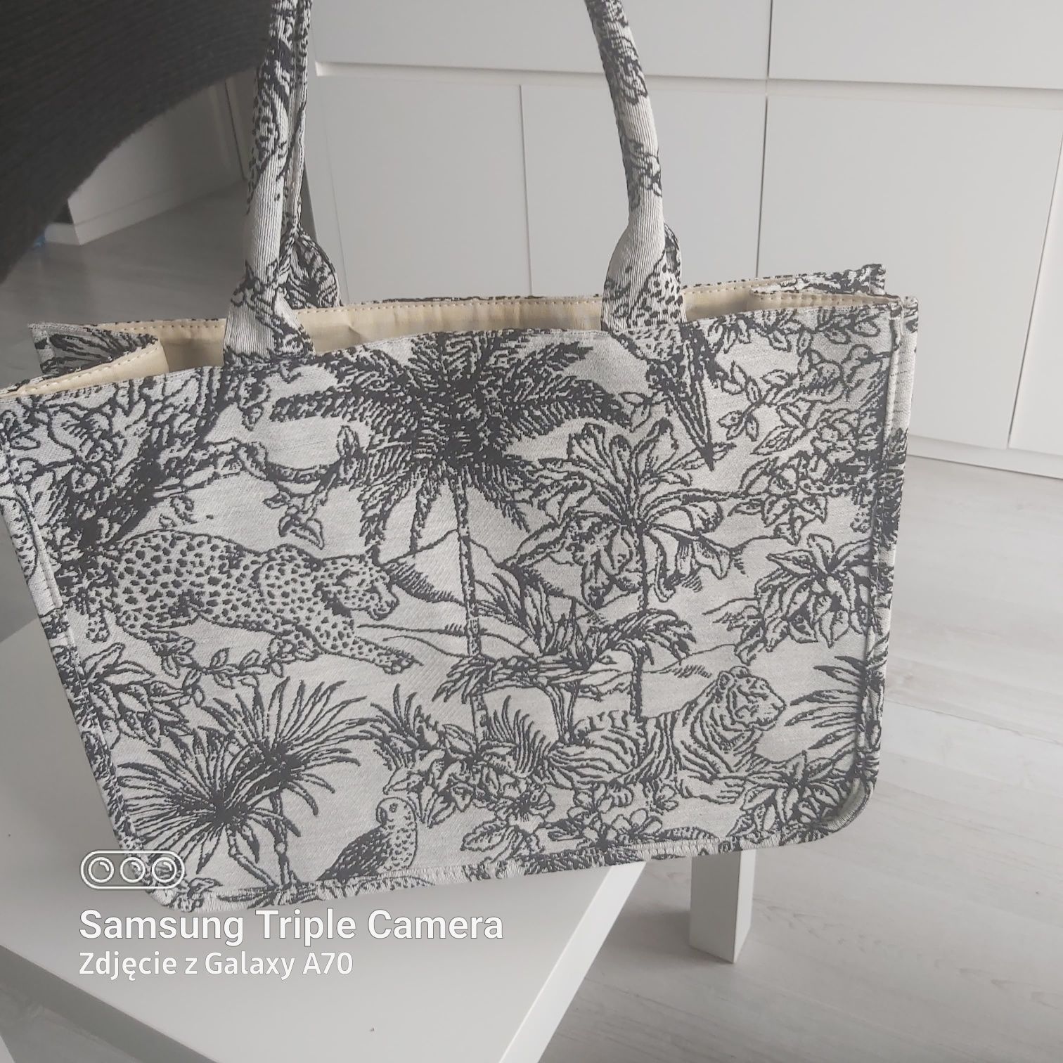 Torba plucienna shopper lato