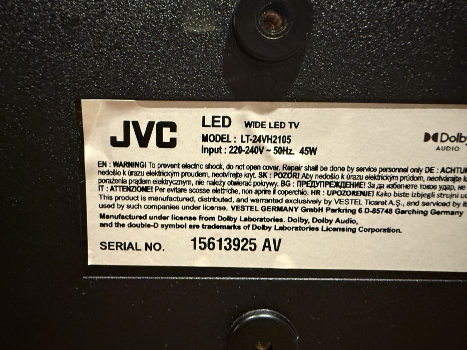 Telewizor 32 LED TV JVC