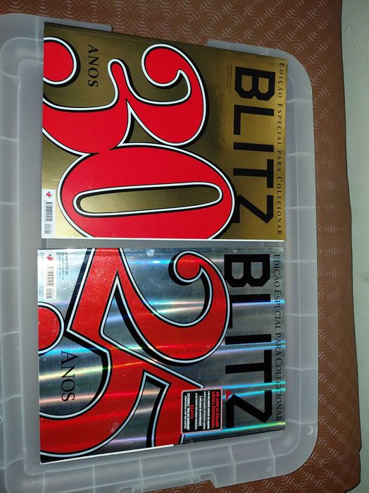 Revistas BLITZ 25 anos e 30 anos - edição especial colecionador