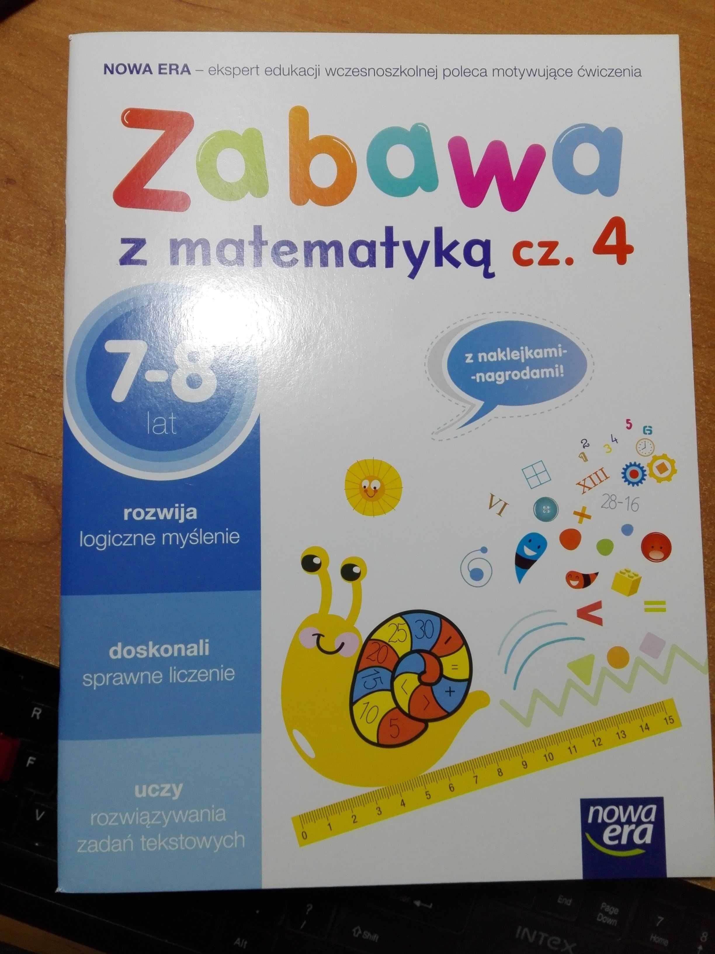 Zabawa z matematyką cz. 4,    7-8 lat