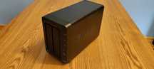 Synology DS716+,  2× SSD Samsung EVO 500 GB, dysk sieciowy