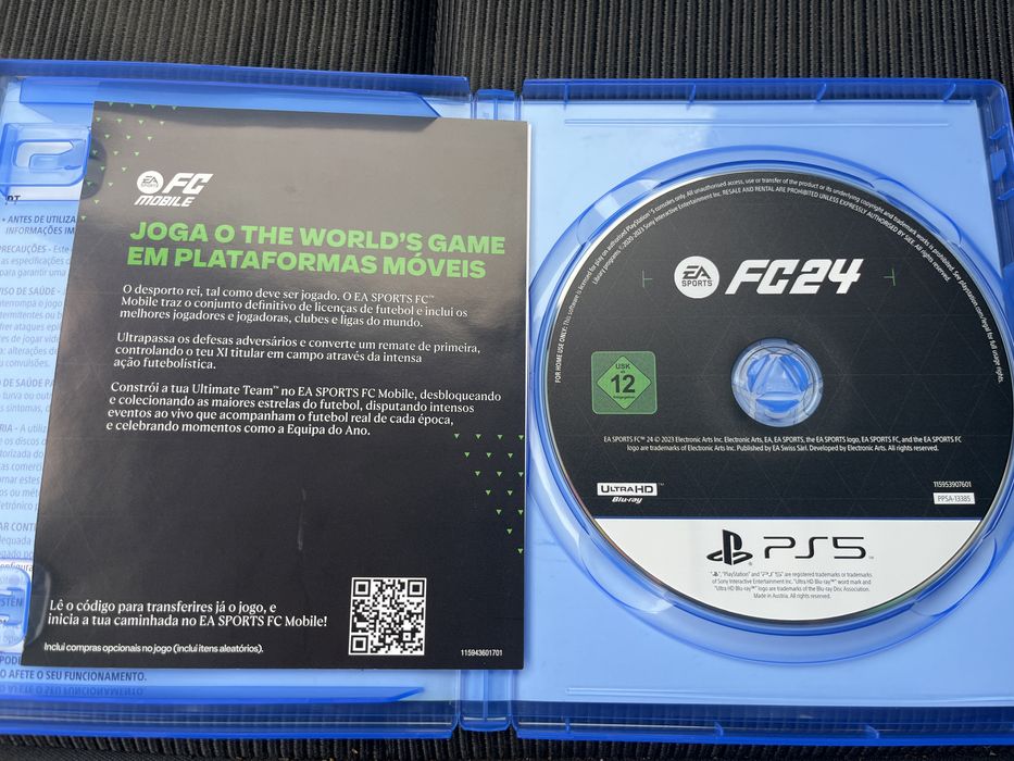 FIFA 2024 PS5 - direto da loja (nunca usado)