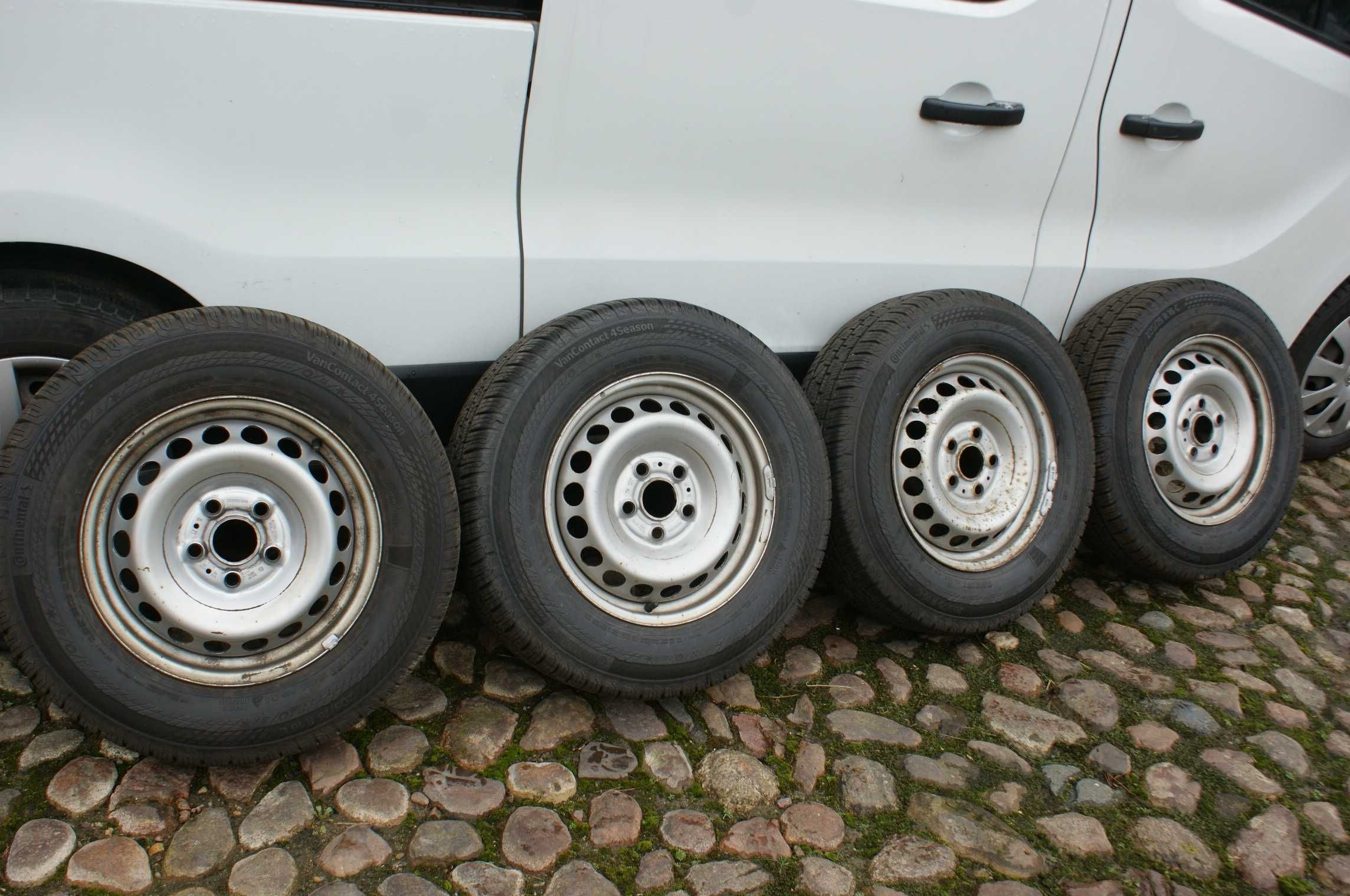 VW Crafter II Man TGE Koła Felgi Opony Zimowe 205/75 16C 8,5mm 2023r