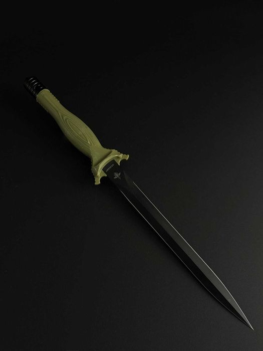 Ніж кортик туристичний 2-2291 сталь D2 KN1140 Ніж із міцним клинком