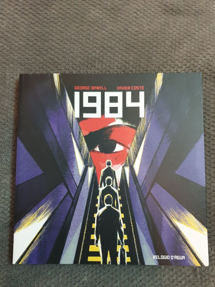 1984 Novela gráfica de George Orwel NOVO Não Manuseado