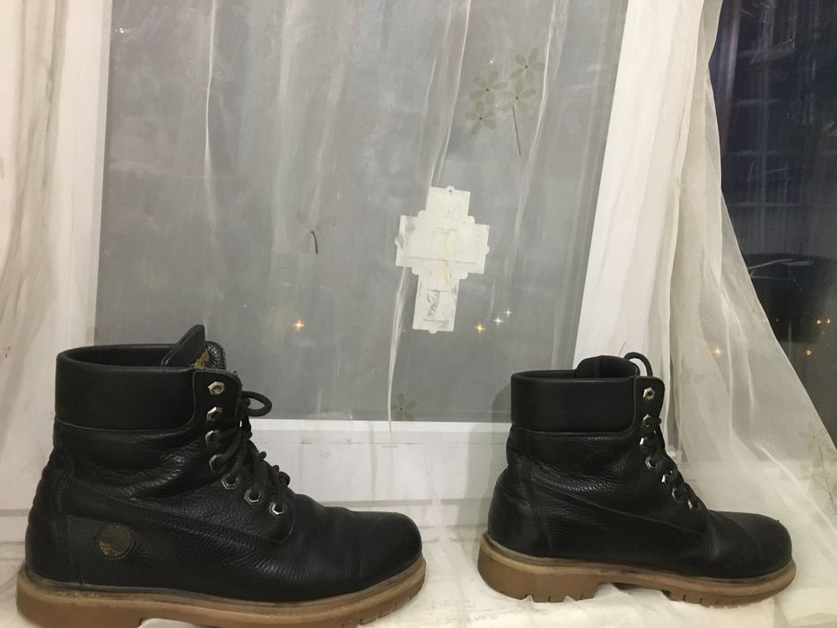 Ботинки зимние Timberland 40-41 натуральная кожа