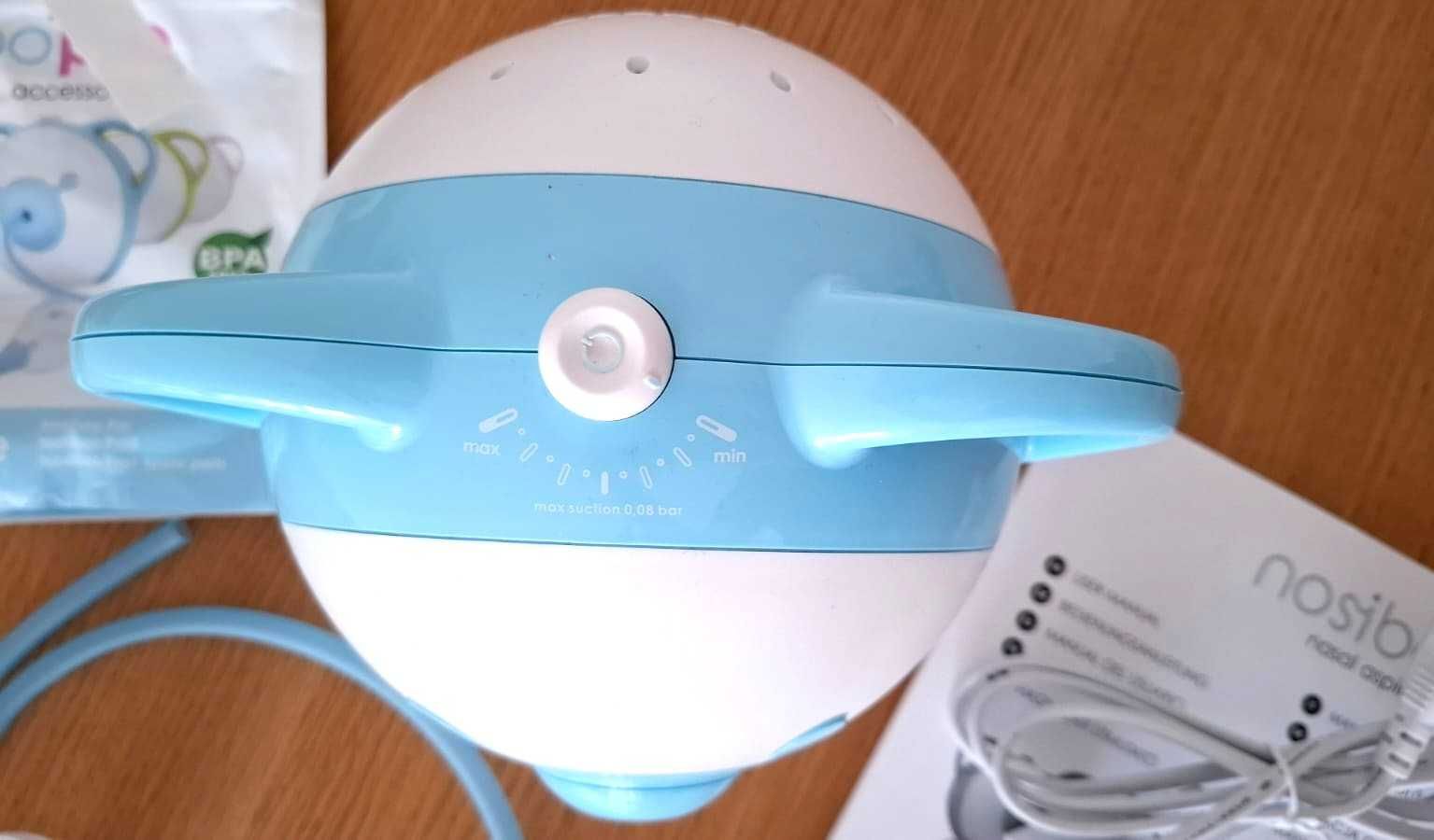 Nosiboo Pro Aspirator Elektryczny Do Nosa Niebieski
