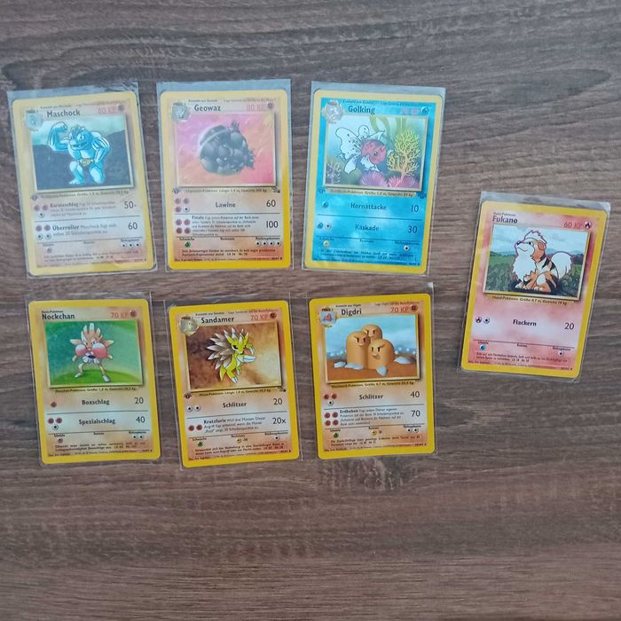 Zestaw 7 kart Pokemon