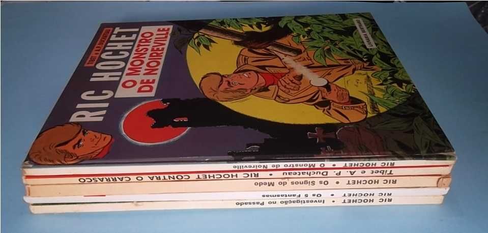 RIC HOCHET - Vários álbuns em português