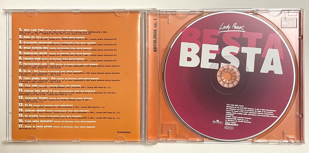 Lady Pank Besta cd