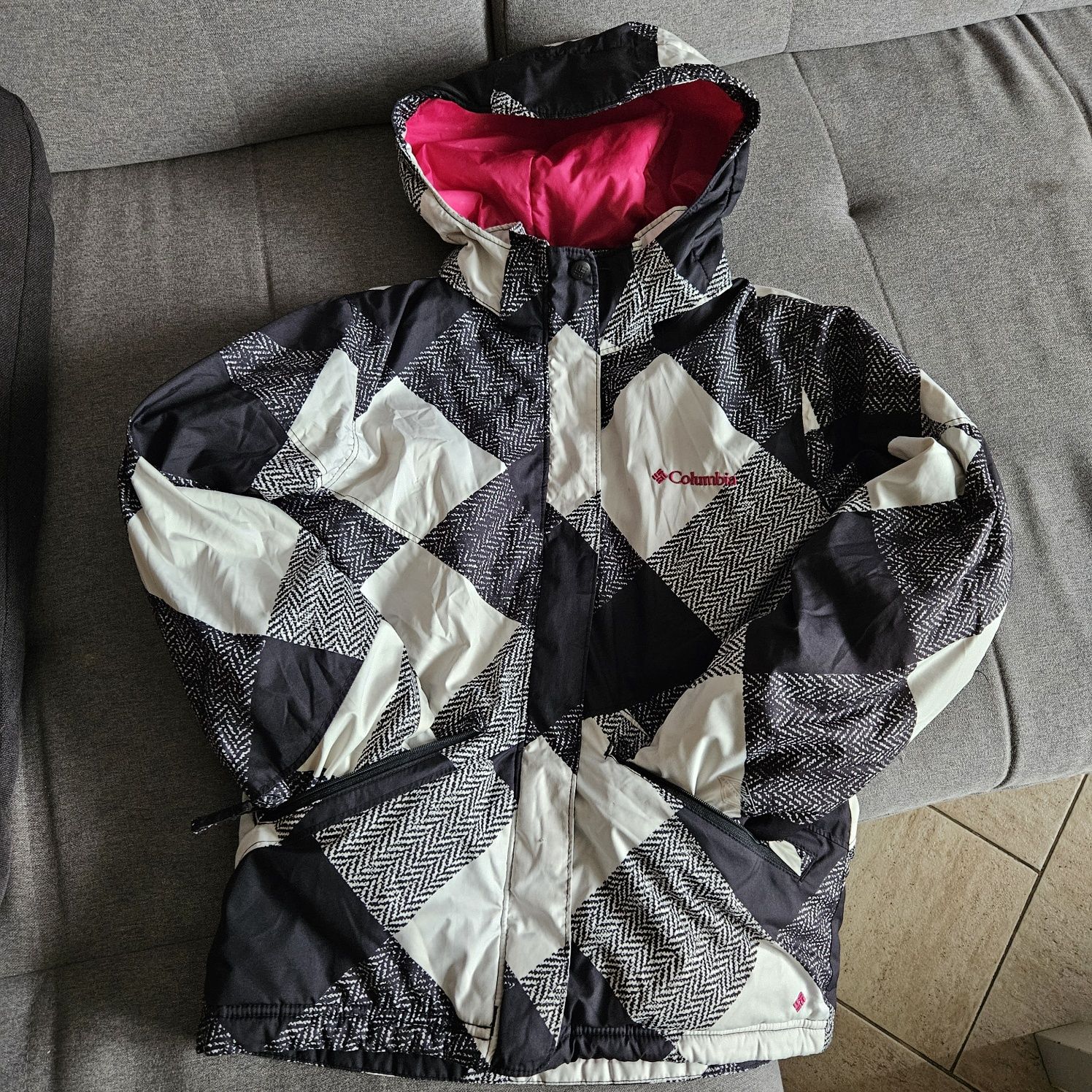 Kurtka narciarska zimowa Columbia 146/152 dla dziewczynki