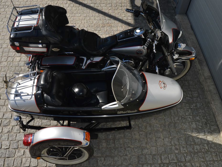 Harley Davidson de 1989 com sidecar