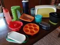 Vários Tupperwares seminovos