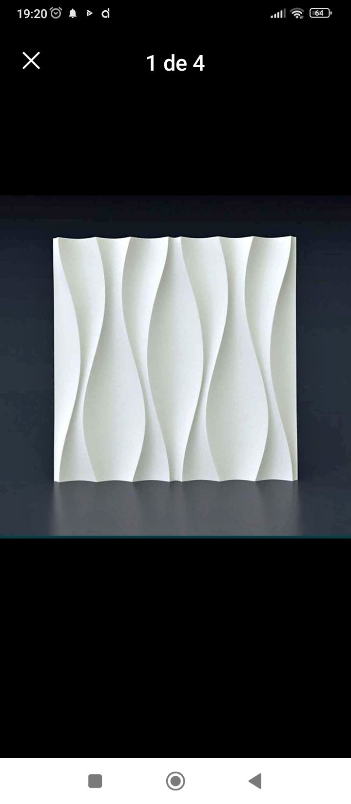 Gesso 3 D medida 30x30