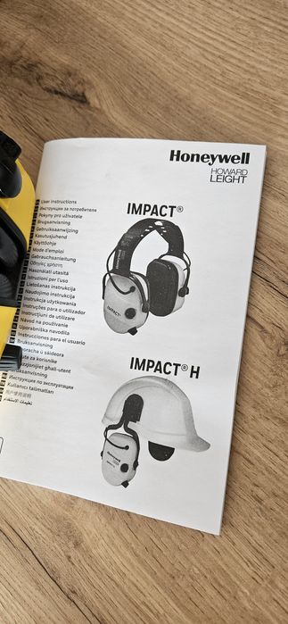 Słuchawki ochronne aktywne honeywell inpact ochronniki słuchu