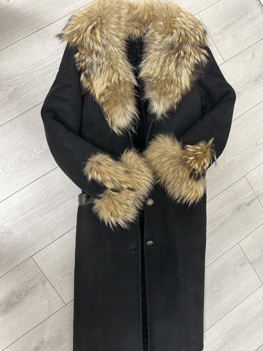 Дублянка жіноча з натуральним  хутром s