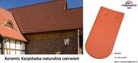 Dachówka ceramiczna karpiówka / płaska / falista.