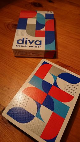 Karty do gry Diva French edition. Talia