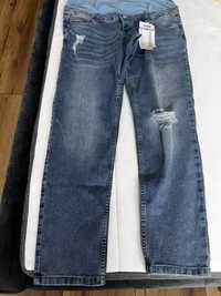 Spodnie jeansy ciążowe nowe z metką sinsay 38