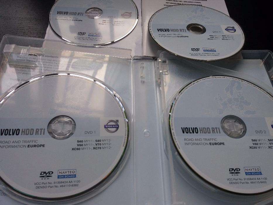 DVD / CD VOLVO - Atualização GPS / Navegação