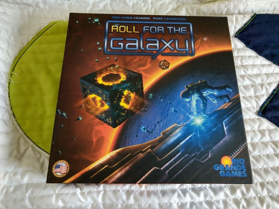 Roll for the galaxy boardgame