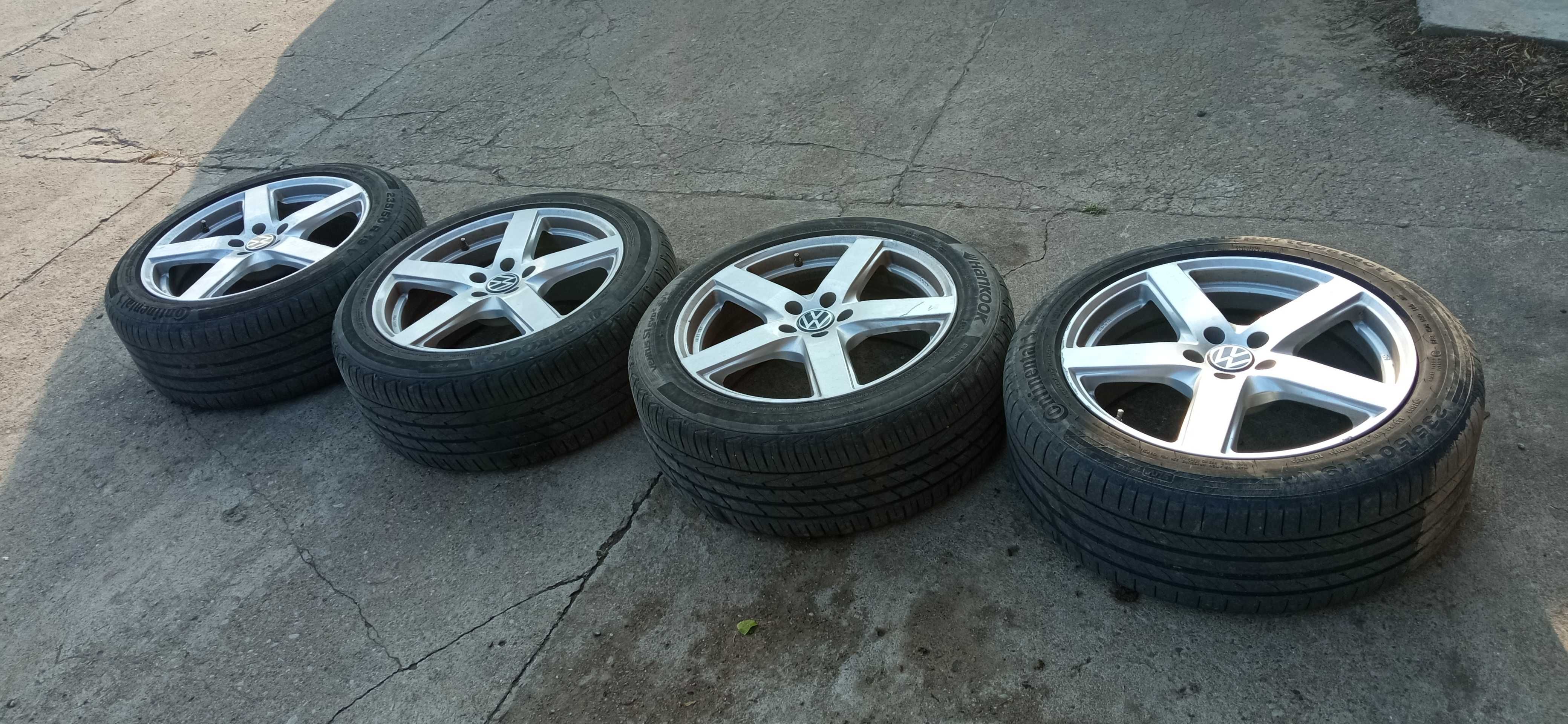 Felgi aluminiowe 4szt volkswagen 19 cal