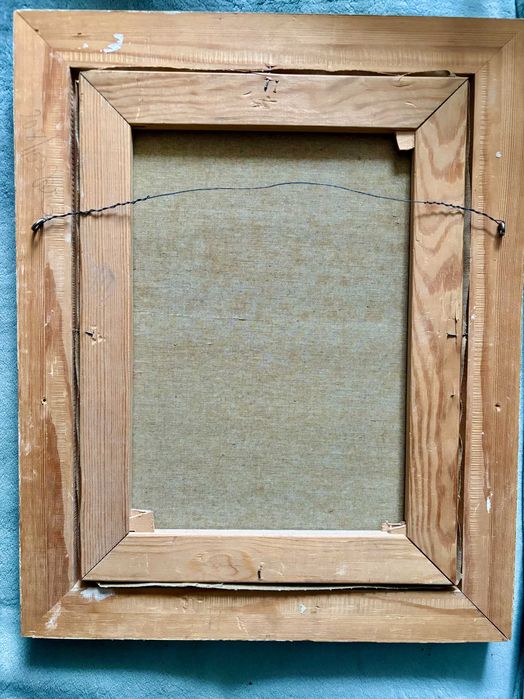 Obraz olejny na płótnie, J. Moriani, poł. XX wieku