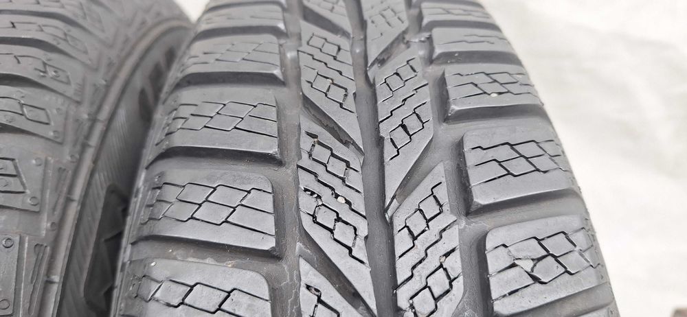 2X Opony Zimowe 155/80/13 Semperit 155/80R13 7mm Montaz