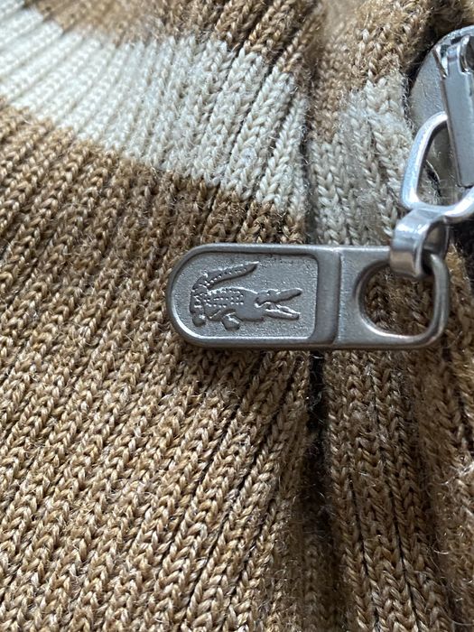 Lacoste kurtka męska vintage bomber bez kaptura
