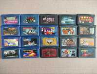 Nintendo game boy advance 20 картриджей gameboy advance sp
