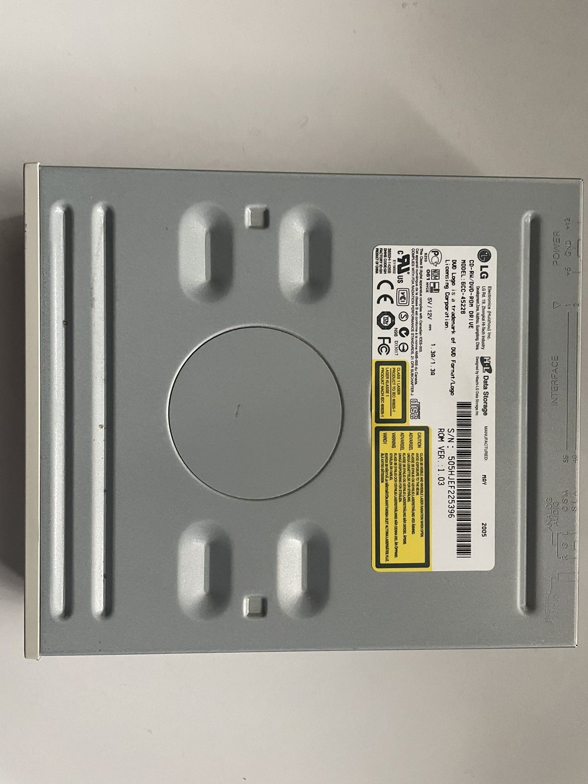 Диск combo cd-rw/dvd-rom lg gcc-4522b ide/ata