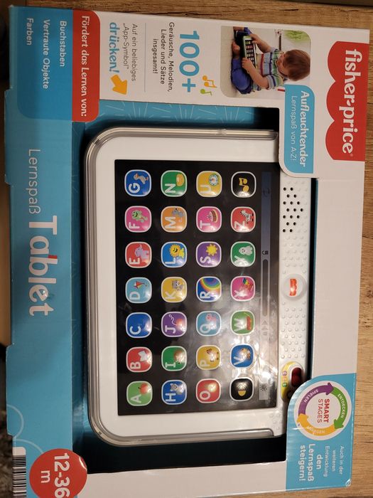 Tablet fisher price dla dzieci w jezyku niemieckim