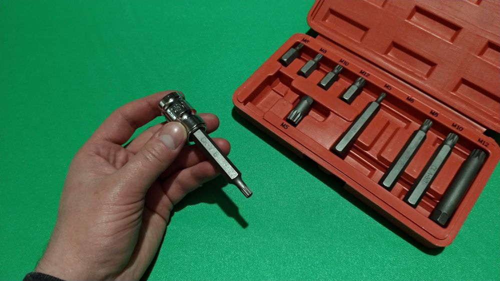 Набор автомобильных бит Torx Toolex (11шт)