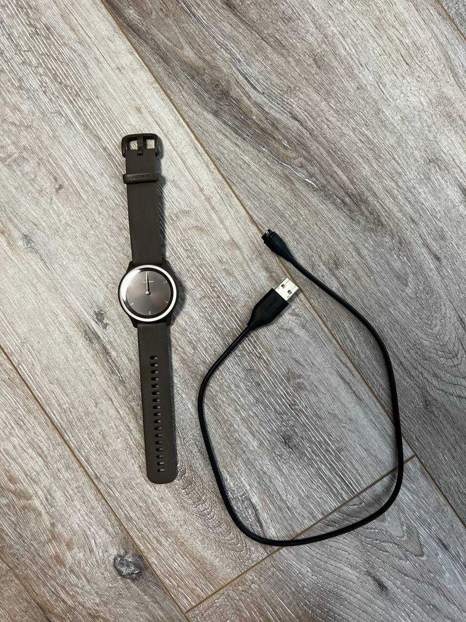 Смарт-годинник Garmin Vivomove Sport Cocoa Case and Silicone Band