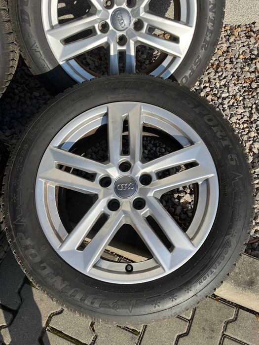 FELGI AUDI A6 opony zimowe Dunlop