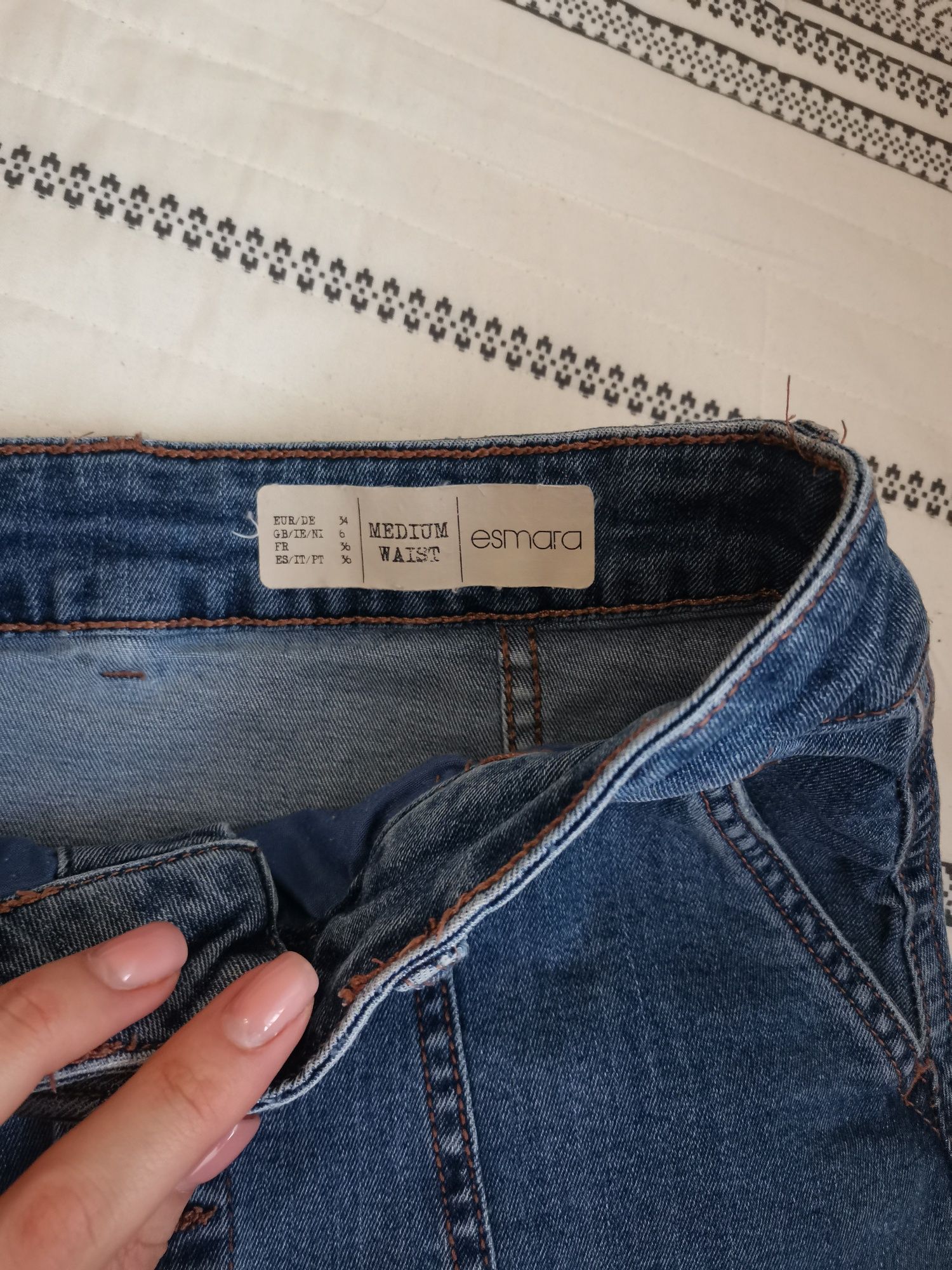 Спідниця джинс юбка xc s hm lidl zara mango 34