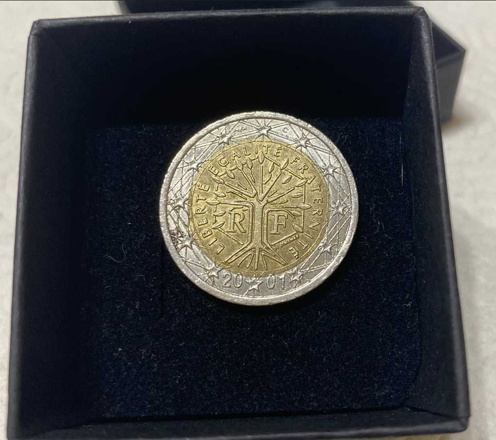 Moeda 2 Euros 2001 França