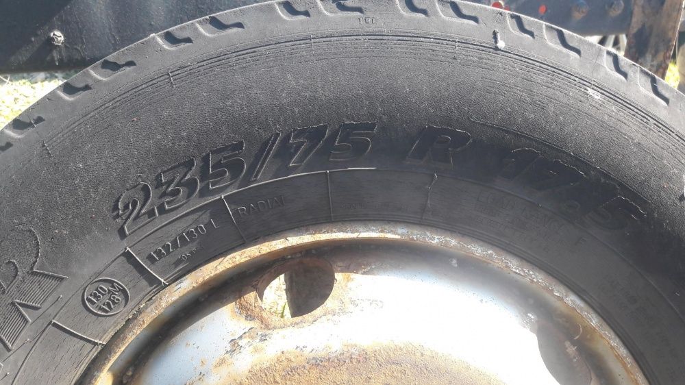 Felga Stalowa Man 235/75-17.5 star 8 -163 L2000 stayer daf iveco