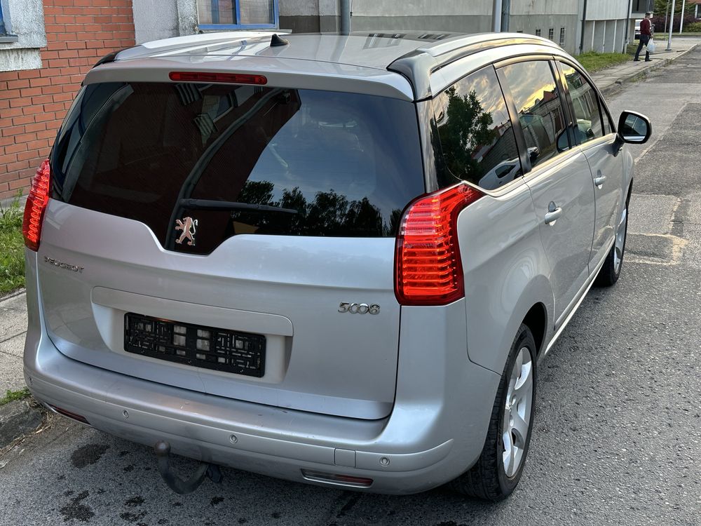 Peugeot 5008 1.6T Benzyna 2012r Bezwypadkowy Full Opcja 7-Osobowy